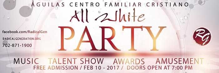 All White Party el 10 de febrero
