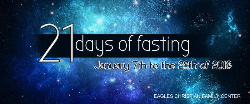 Join us in our 21 Days of Fasting at ECFC